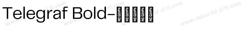 Telegraf Bold字体转换